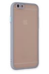 Mey İthalat®  iPhone 6 Kılıf Montreal Silikon Kapak - Gri