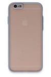 Mey İthalat®  iPhone 6 Kılıf Montreal Silikon Kapak - Gri