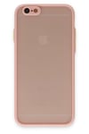 Mey İthalat®  iPhone 6 Kılıf Montreal Silikon Kapak - Pembe