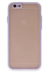 Mey İthalat®  iPhone 6 Kılıf Montreal Silikon Kapak - Mor