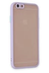 Mey İthalat®  iPhone 6 Kılıf Montreal Silikon Kapak - Mor