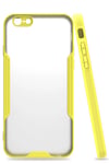 Mey İthalat®  iPhone 6 Kılıf Platin Silikon - Sarı