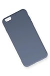 Mey İthalat®  iPhone 6 Plus Kılıf Nano içi Kadife Silikon - Gri