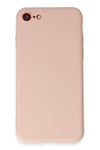 Mey İthalat®  iPhone 7 Kılıf First Silikon - Pudra