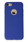 Mey İthalat®  iPhone 7 Kılıf First Silikon - Lacivert