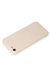 Mey İthalat®  iPhone 7 Kılıf First Silikon - Krem