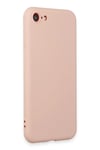 Mey İthalat®  iPhone 7 Kılıf First Silikon - Pudra