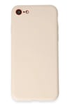 Mey İthalat®  iPhone 7 Kılıf First Silikon - Krem