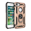 Mey İthalat®  iPhone 7 Kılıf Sofya Yüzüklü Silikon Kapak - Gold