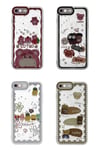 Mey İthalat®  iPhone 7 Kılıf Sweet Desenli Silikon Kapak - Pembe