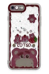 Mey İthalat®  iPhone 7 Kılıf Sweet Desenli Silikon Kapak - Pembe