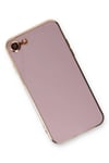 Mey İthalat®  iPhone 7 Kılıf Volet Silikon - Mor