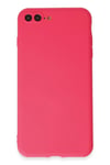Mey İthalat®  iPhone 7 Plus Kılıf First Silikon - Pembe