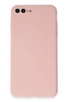 Mey İthalat®  iPhone 7 Plus Kılıf First Silikon - Rose Gold