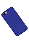 Mey İthalat®  iPhone 7 Plus Kılıf Nano içi Kadife Silikon - Lacivert