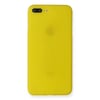 Mey İthalat®  iPhone 7 Plus Kılıf PP Ultra İnce Kapak - Sarı