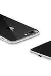 Mey İthalat®  iPhone 8 Plus Kılıf Lüx Şeffaf Silikon
