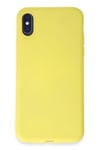 Mey İthalat®  iPhone X Kılıf First Silikon - Sarı