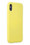 Mey İthalat®  iPhone X Kılıf First Silikon - Sarı