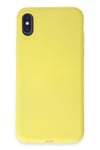 Mey İthalat®  iPhone X Kılıf First Silikon - Sarı