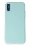 Mey İthalat®  iPhone X Kılıf First Silikon - Turkuaz