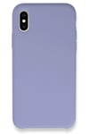 Mey İthalat®  iPhone X Kılıf Lansman Legant Silikon - Lila