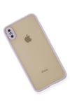 Mey İthalat®  iPhone X Kılıf Montreal Silikon Kapak - Mor