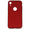 Mey İthalat®  iPhone XR Kılıf First Silikon - Bordo
