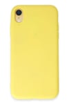 Mey İthalat®  iPhone XR Kılıf First Silikon - Sarı