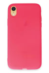 Mey İthalat®  iPhone XR Kılıf First Silikon - Pembe