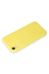Mey İthalat®  iPhone XR Kılıf First Silikon - Sarı