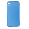 Mey İthalat®  iPhone XR Kılıf PP Ultra İnce Kapak - Mavi