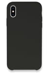 Mey İthalat®  iPhone XS Max Kılıf Lansman Legant Silikon - Siyah
