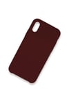 Mey İthalat®  iPhone XS Max Kılıf Lansman Legant Silikon - Bordo