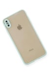 Mey İthalat®  iPhone XS Max Kılıf Montreal Silikon Kapak - Turkuaz