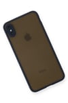 Mey İthalat®  iPhone XS Max Kılıf Montreal Silikon Kapak - Lacivert