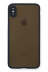 Mey İthalat®  iPhone XS Max Kılıf Montreal Silikon Kapak - Lacivert