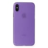 Mey İthalat®  iPhone XS Max Kılıf PP Ultra İnce Kapak - Mor