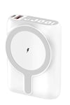 Mey İthalat®  J31 10.000 mAh 20W PD Magsafe Powerbank - Beyaz