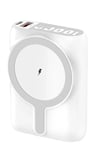 Mey İthalat®  J31 10.000 mAh 20W PD Magsafe Powerbank - Beyaz