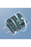 Mey İthalat®  JK77 12W + PX17 1M 2.4A Usb to Lightning Kablolu PD Şarj Cihazı