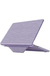 Mey İthalat®  Macbook Air 15 2023 Macbook Kumaş Kapak - Mor