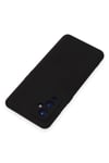 Mey İthalat®  One Plus 9 Kılıf Nano içi Kadife Silikon - Siyah