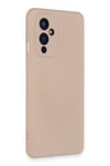 Mey İthalat®  One Plus 9 Kılıf Nano içi Kadife Silikon - Pudra