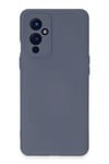 Mey İthalat®  One Plus 9 Kılıf Nano içi Kadife Silikon - Gri