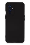 Mey İthalat®  One Plus 9 Kılıf Nano içi Kadife Silikon - Siyah