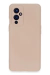 Mey İthalat®  One Plus 9 Kılıf Nano içi Kadife Silikon - Pudra