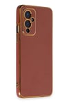Mey İthalat®  One Plus 9 Kılıf Volet Silikon - Kırmızı