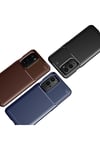 Mey İthalat®  One Plus 9 Pro Kılıf Auto Focus Karbon Kapak - Siyah