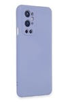 Mey İthalat®  One Plus 9 Pro Kılıf Nano içi Kadife Silikon - Mavi